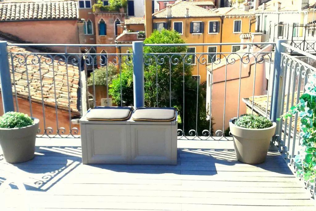 Modern Apartment Venice With Terrace Exterior foto